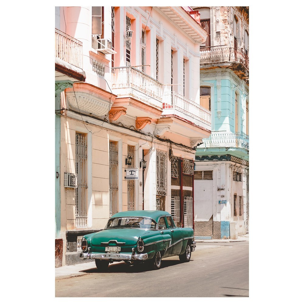 Cars of Cuba N.3 poster David & David Studio
