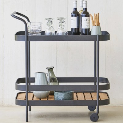 Roll bar trolley grey Cane-Line 2