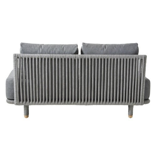 Moments 2-seater sofa module grey Cane-Line