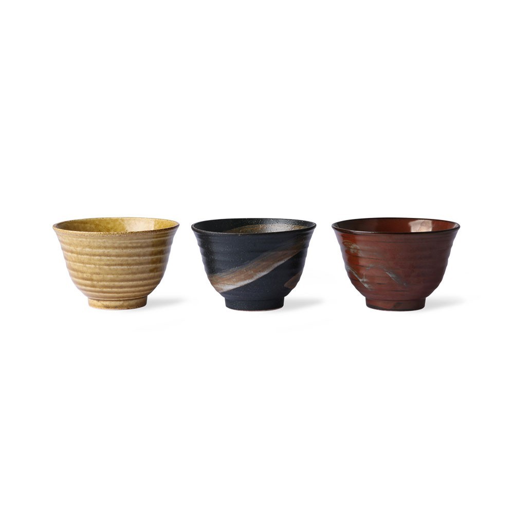 Matcha japanese bowls (set of 3) HKliving