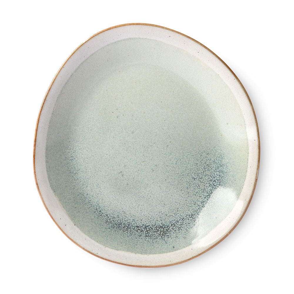 Ceramic 70's side plate mist Ø22 cm (set of 6) HKliving