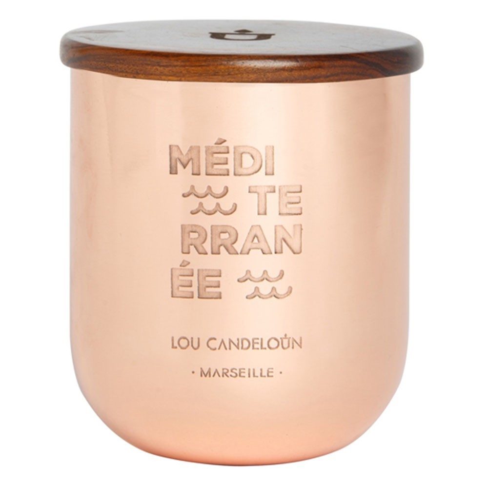 Bougie parfumée 120g Méditerranée Lou Candeloun