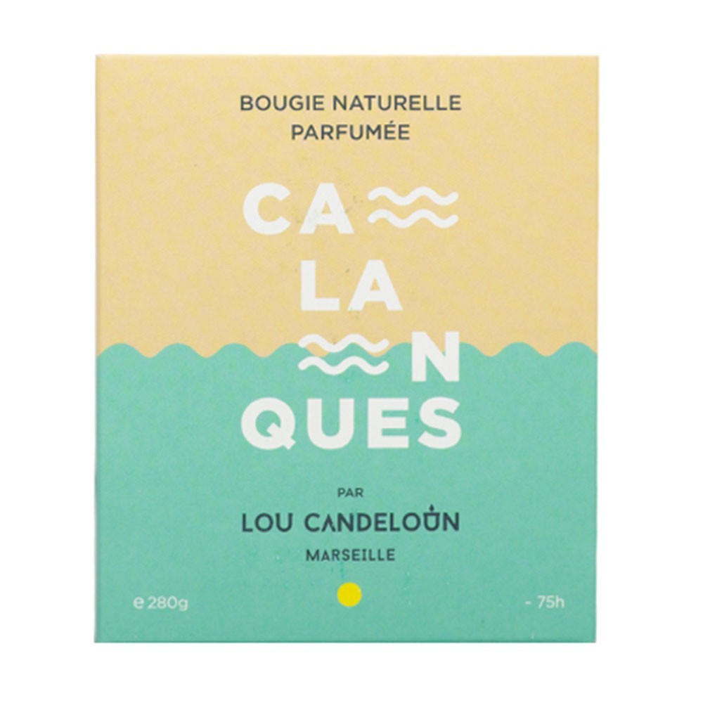 Bougie parfumée 280g Calanques Lou Candeloun