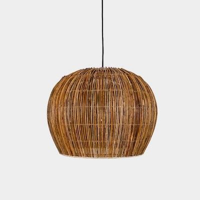 Rattan Bell pendant lamp S AY Illuminate AY Illuminate
