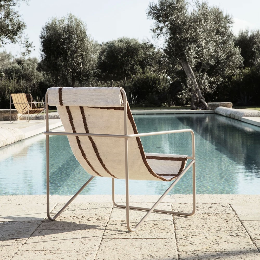 Desert Lounge Chair shape Ferm Living