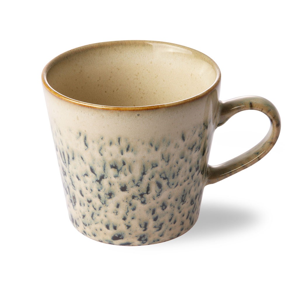 Ceramic 70's cappuccino mug hail HKliving
