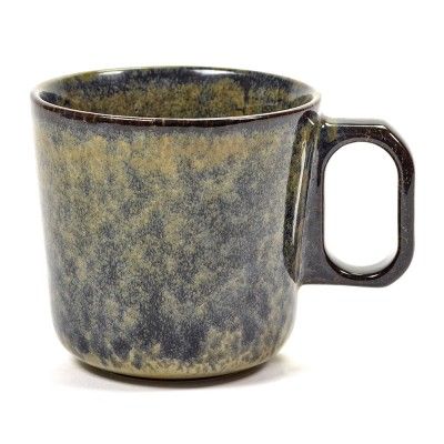 Mug Surface avec anse indi grey Ø9 cm Serax