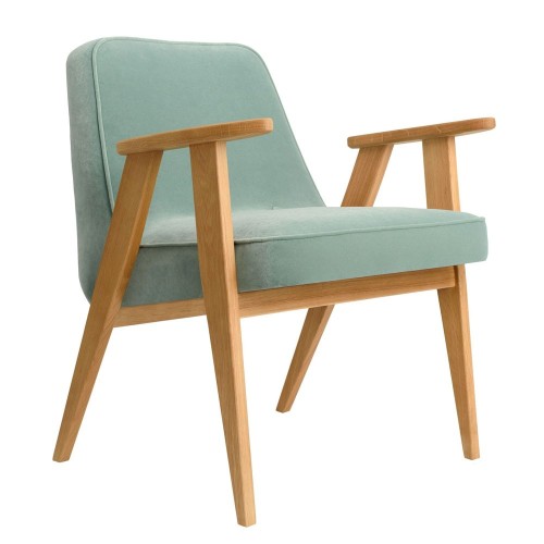 366 Velvet armchair mint 366 Concept