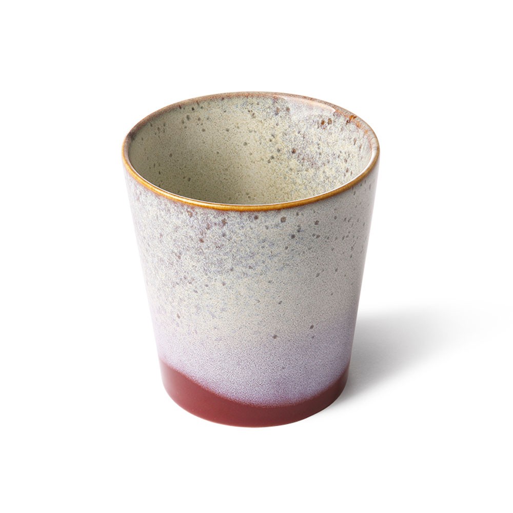 Ceramic 70's mugs frost HKliving