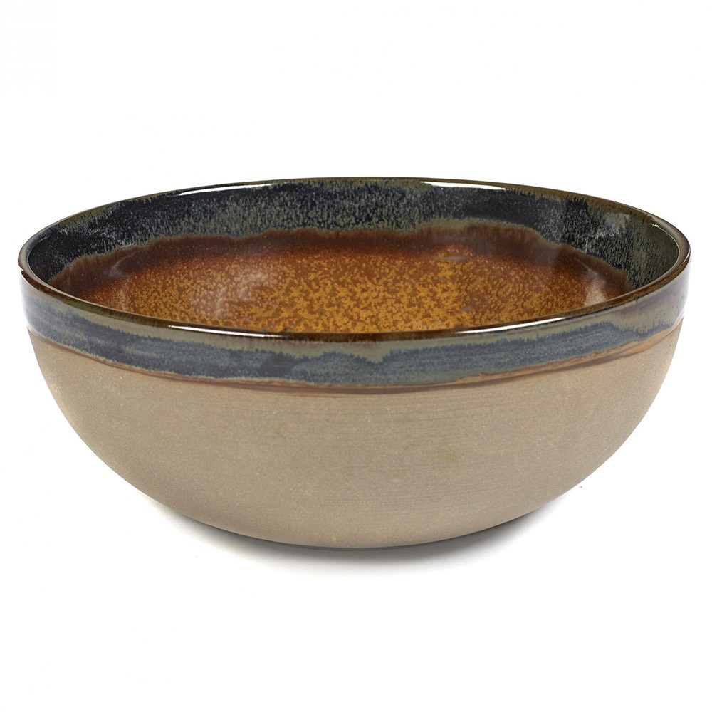 Surface bowl L rusty brown Ø23,5 cm Serax