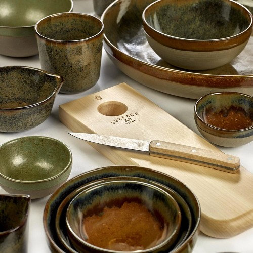 Assiette Surface XS camogreen Ø16 cm Serax