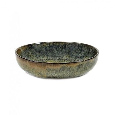 Piatto fondo Surface S indi grigio Ø16 cm Serax