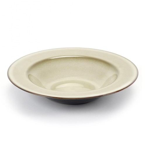 Degustation plate Terres de Rêves misty grey & dark blue Ø27 cm Serax