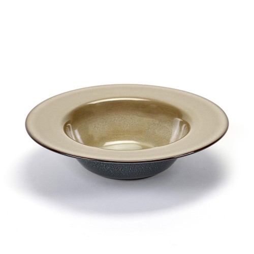 Grijs & donkerblauw Terres de Rêves proefbord Ø21 cm Serax