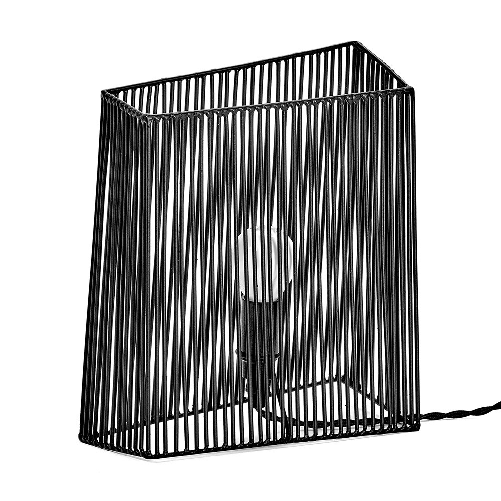 Ombre M wandlamp / tafellamp zwart Serax
