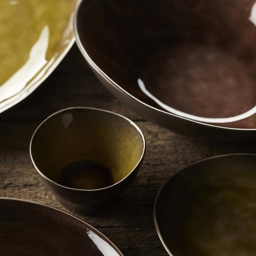 Piatto ovale puro L marrone Serax