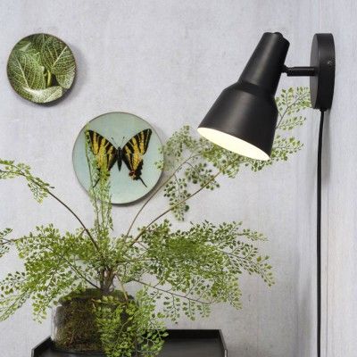 Valencia wall lamp black It's About RoMi