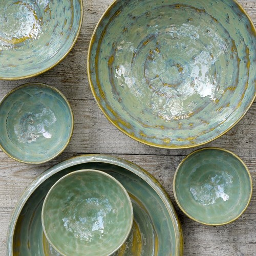 Pure XS schaal Ø11 cm zeegroen Serax