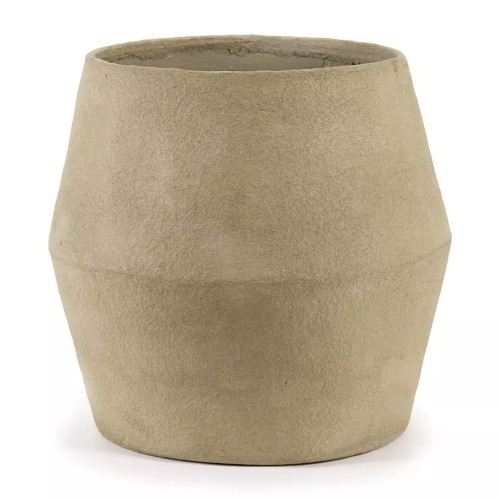 Planter Earth L Ø60 cm brown Serax