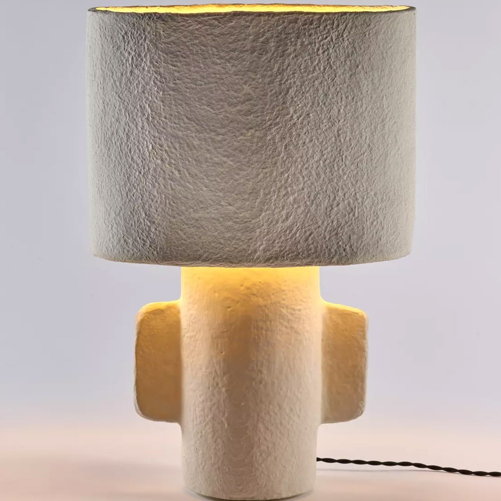 Lampe de table Earth H54 cm blanc Serax
