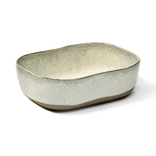 Assiette creuse Merci n°6 M blanc cassé Serax