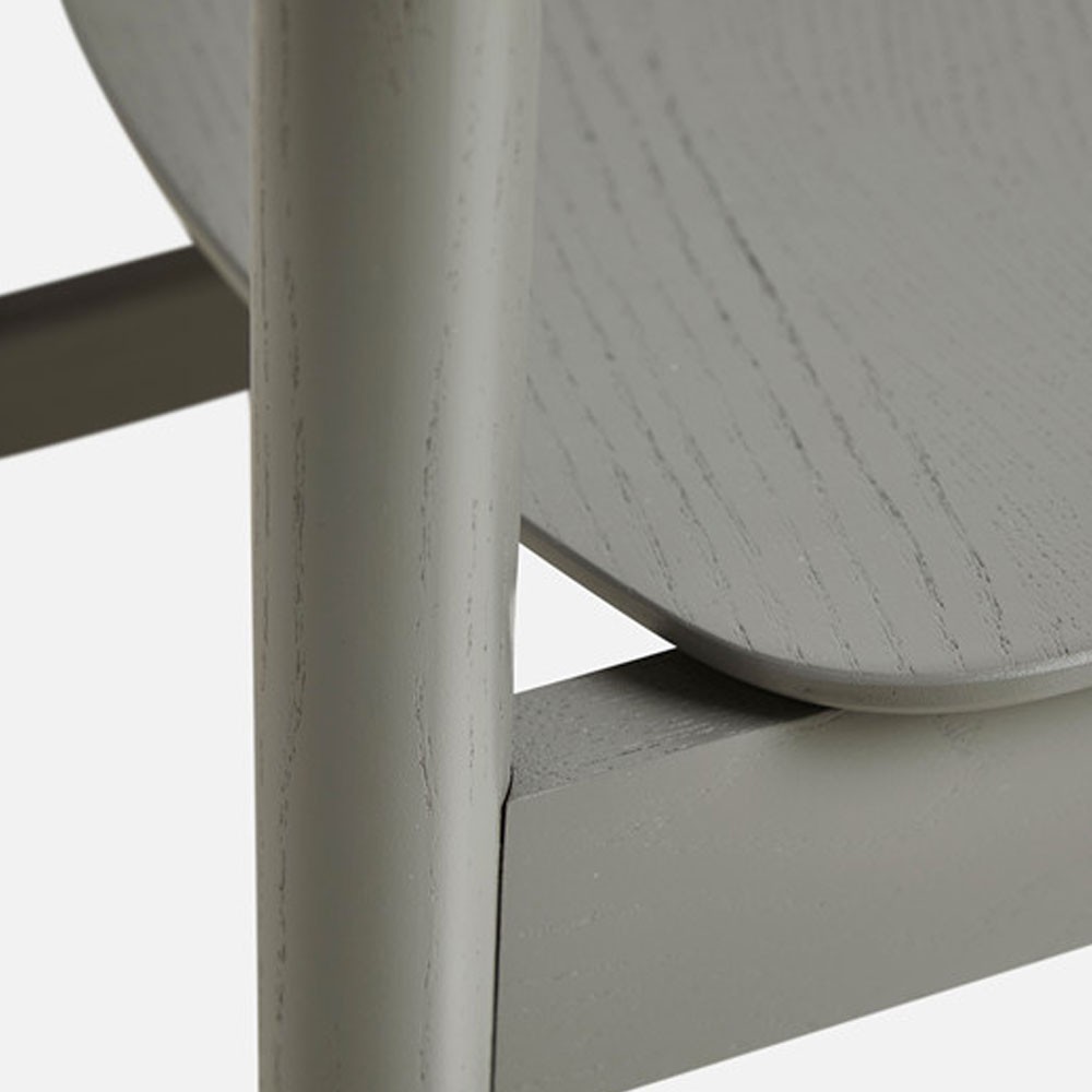 Pause dining chair 2.0 taupe painted ash Woud