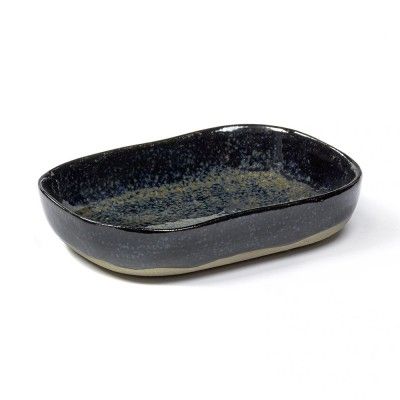 Piatto fondo Merci n ° 7 M blu scuro Serax