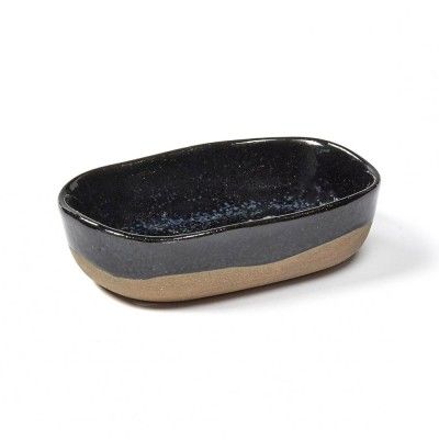 Assiette creuse Merci n°8 S bleu foncé Serax