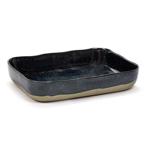 Oven dish Merci n°10 dark blue Serax