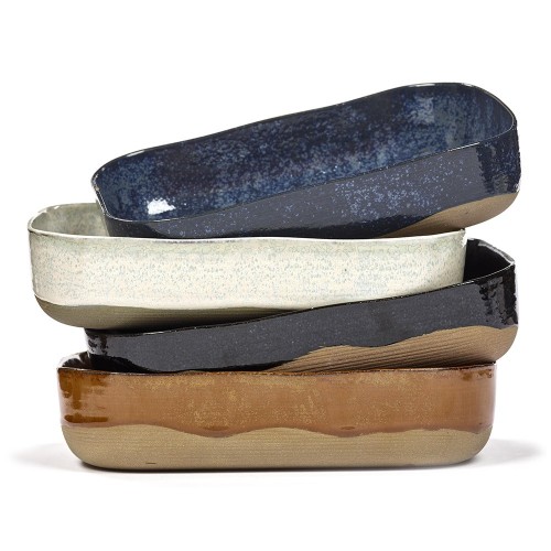 Oven dish Merci n°10 ochre brown Serax