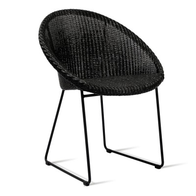 Joe dining chair black sled base Vincent Sheppard 2