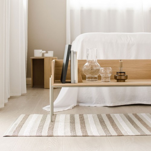 Tapis Grace fossil grey Pappelina