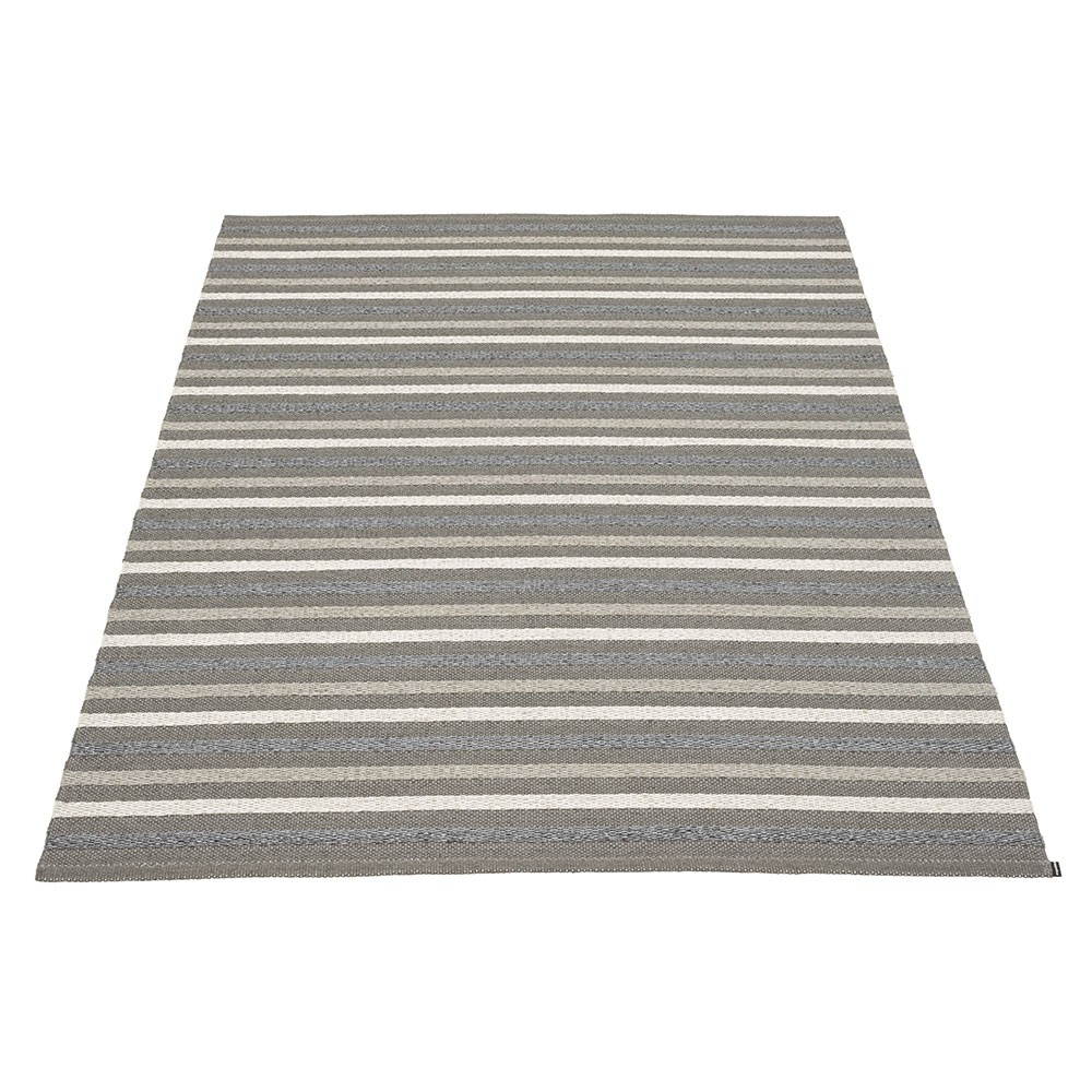 Tapis Grace charcoal Pappelina