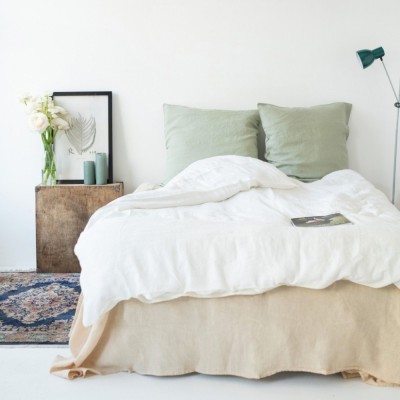 Housse de couette en lin Blanc Linen Tales 2
