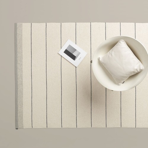 Belle rug warm grey Pappelina