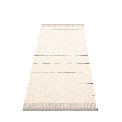 Belle warm grijs vloerkleed Pappelina 2