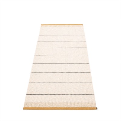 Belle oker vloerkleed Pappelina 2