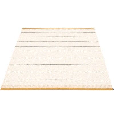 Belle oker vloerkleed Pappelina Pappelina