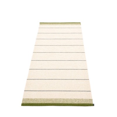 Tappeto Belle oliva scuro Pappelina 2