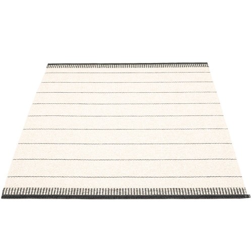 Teppich Belle schwarz Pappelina