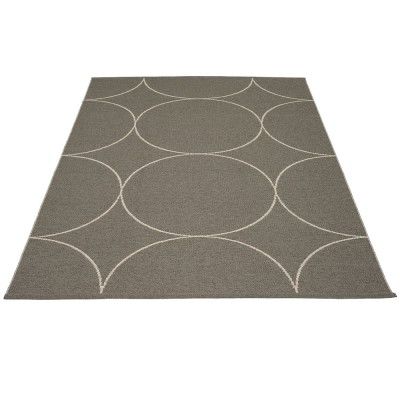 Boo rug charcoal Pappelina Pappelina
