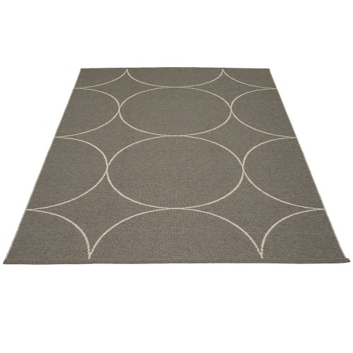 Tapis Boo charcoal Pappelina