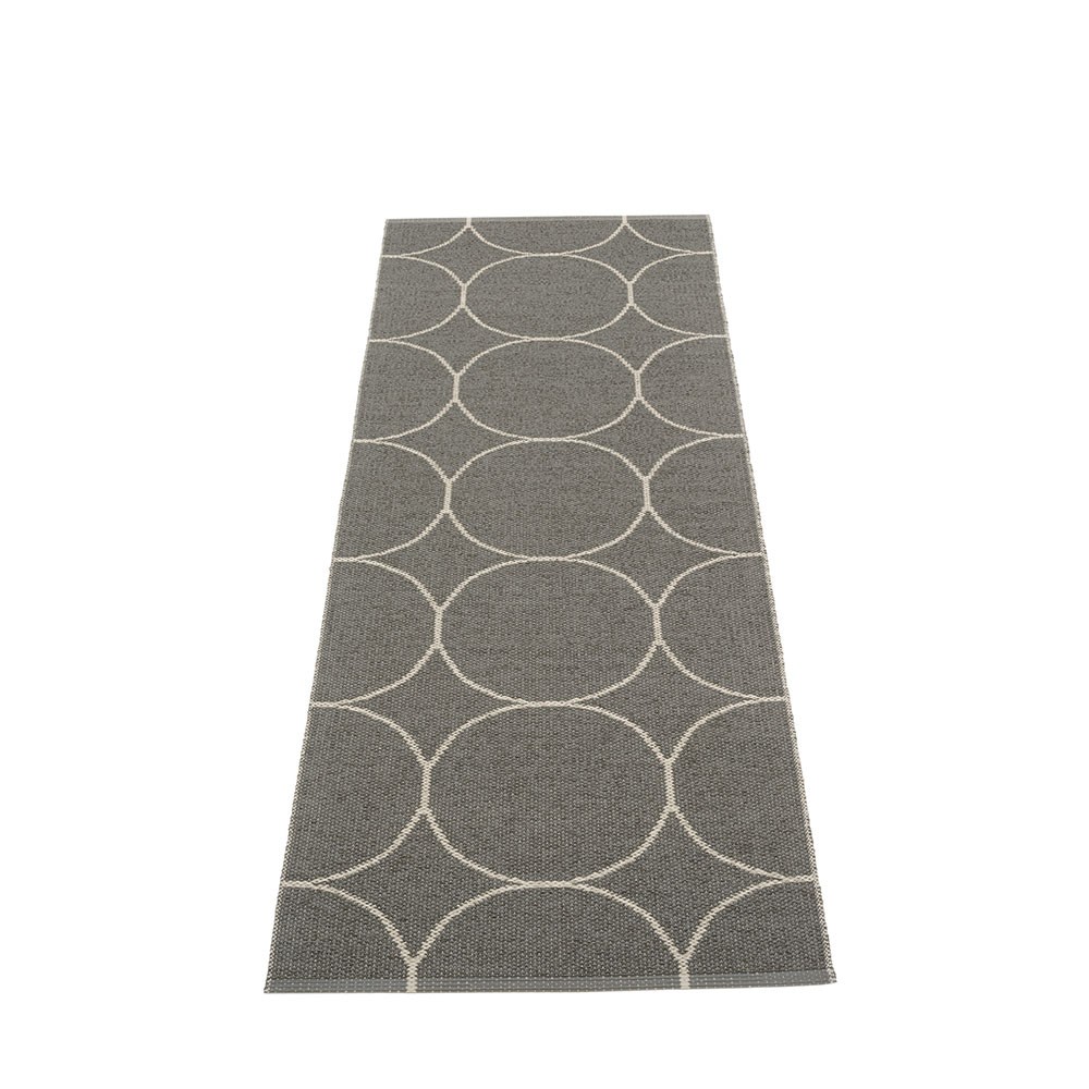 Tapis Boo charcoal Pappelina