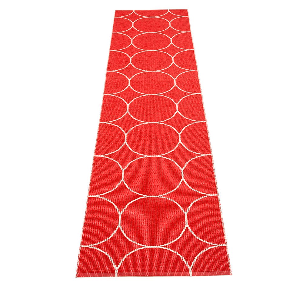 Boo rug red Pappelina