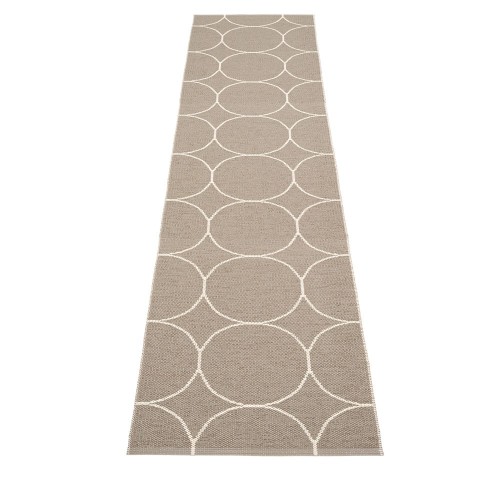 Boo rug dark linen Pappelina