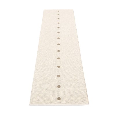 Peg rug dark linen Pappelina 2