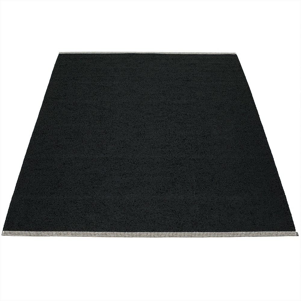 Mono rug black Pappelina