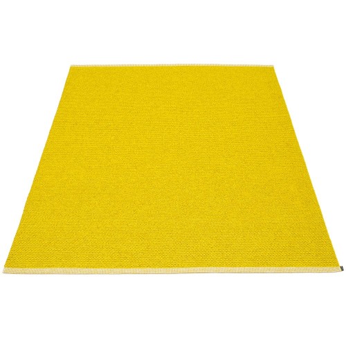 Mono Teppich Senf Pappelina