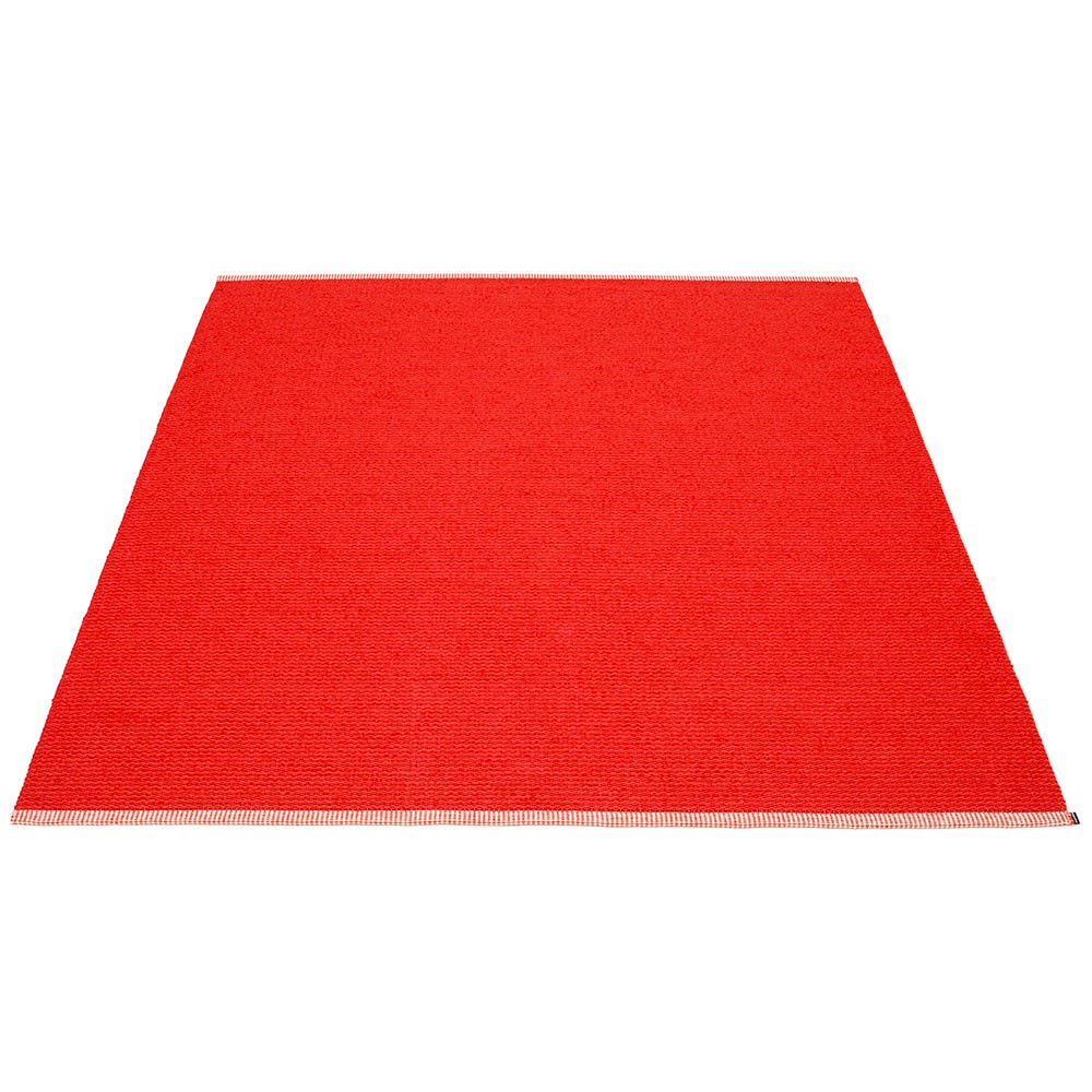 Mono rug red Pappelina