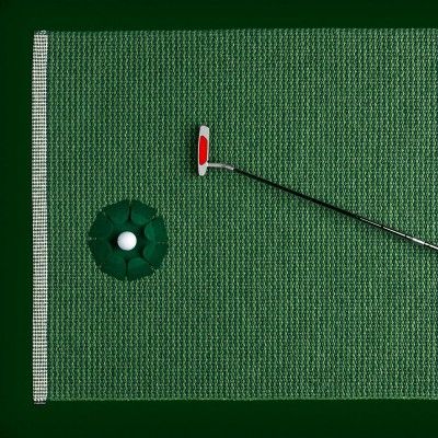 Mono rug grass green Pappelina Pappelina